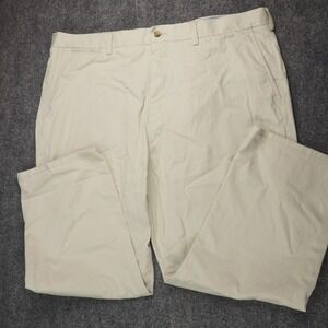 Polo Ralph‎ Lauren Chino Pants Mens 40x32 Stretch Classic Fit Beige Solid Preppy